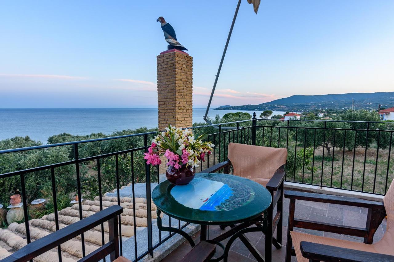 Eros Pittoresque Retreats - Perfect Location, Panoramic Seaview Корони Экстерьер фото